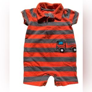 Carter’s Fire Truck Romper 🚒